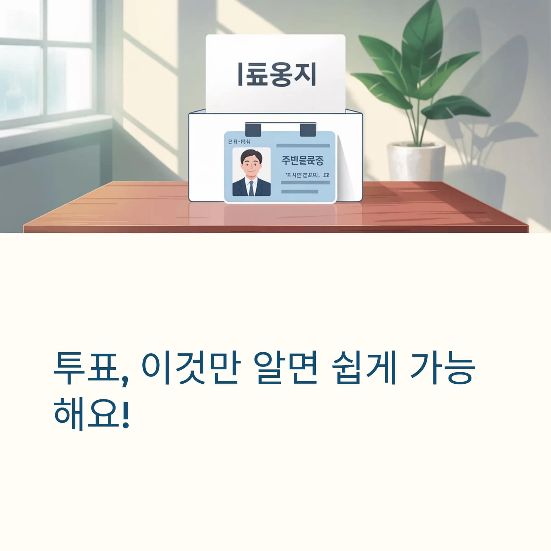 2025 대통령선거 사전투표 완벽 가이드 준비물부터 시간 절약 꿀팁까지! | 카인코리아