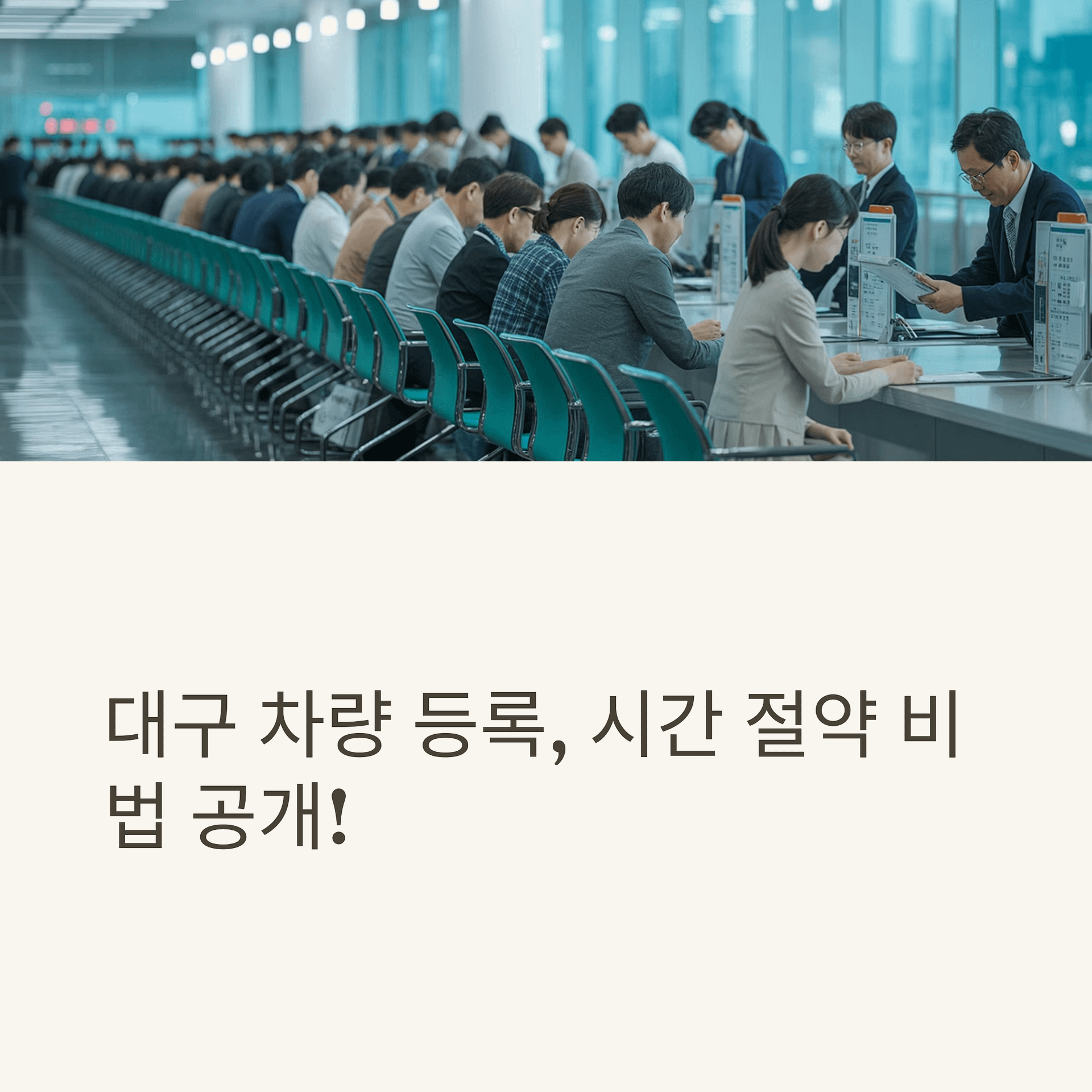 대구 차량 등록소 완벽 이용 가이드 대기 시간 줄이고 빠르게 끝내는 팁! | 카인코리아