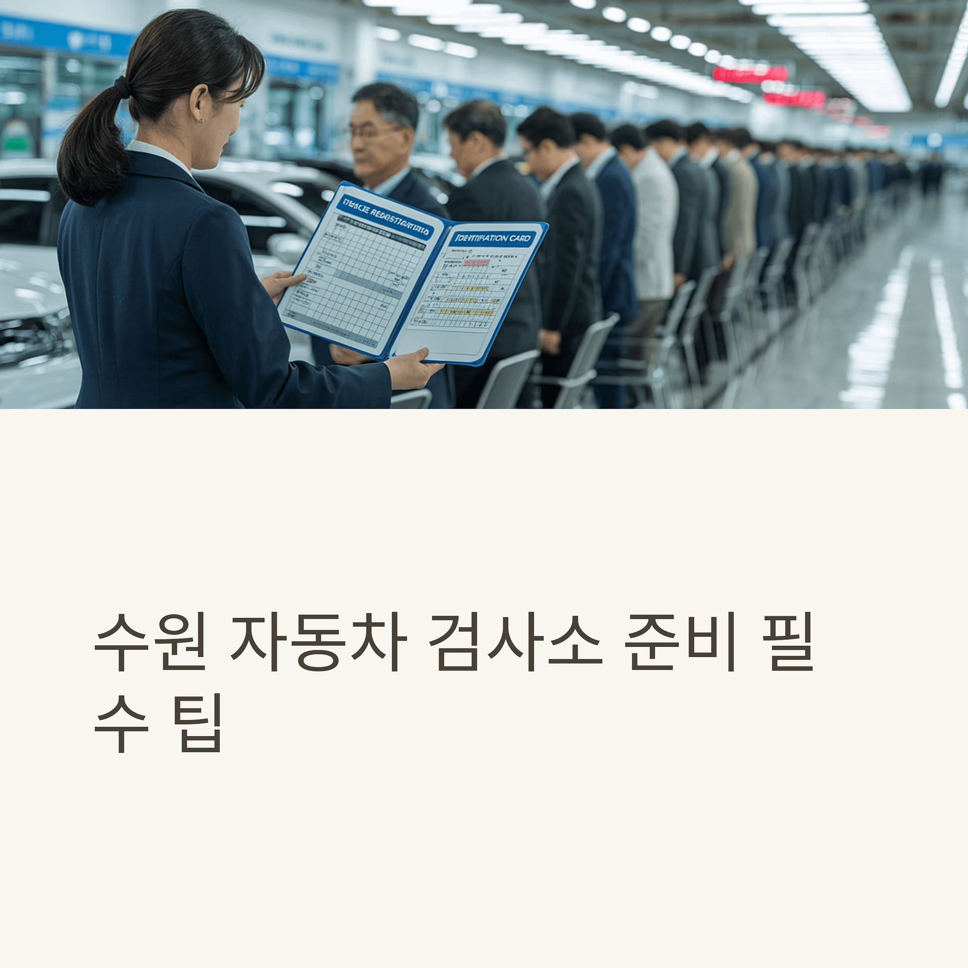 수원 자동차 검사소 예약 팁부터 비용까지, 시간을 절약하는 효율적인 정기검사 가이드 | 카인코리아