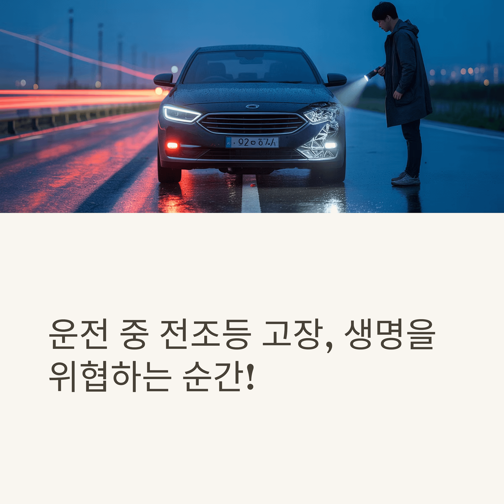 운전 중 전조등 고장 시 대처법 및 예방 팁! 안전 운전을 위한 필수 가이드 | 카인코리아