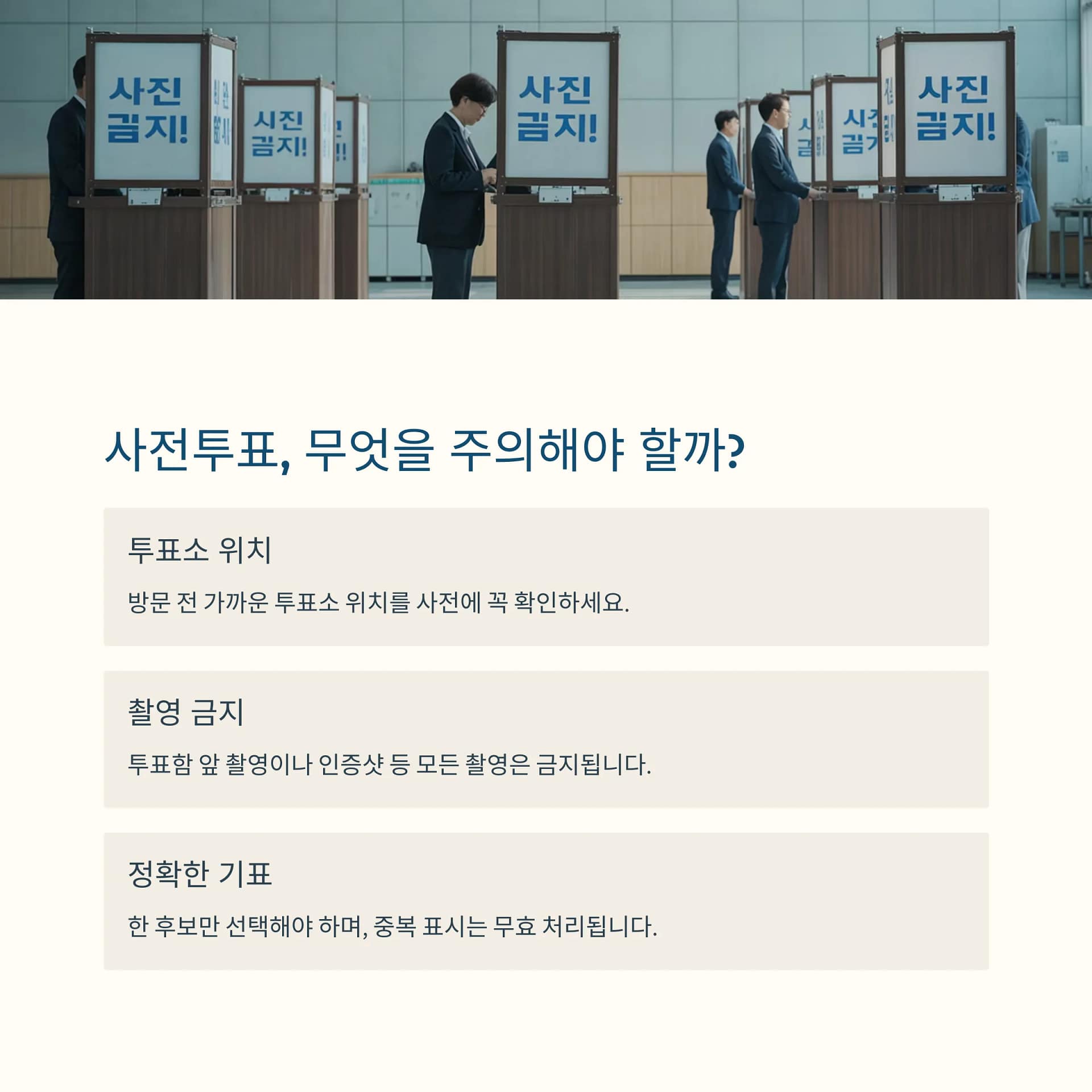 2025년 대통령선거 사전투표 꿀팁 총정리 일정, 준비물, 주의사항까지! | 카인코리아 2025년 대통령선거 사전투표 꿀팁 총정리 일정, 준비물, 주의사항까지! | 카인코리아